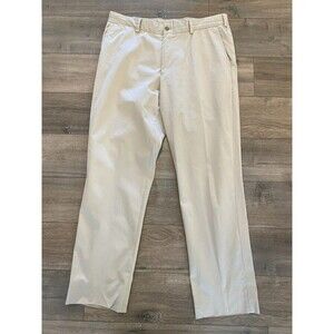 Bills Khakis M3 Mens 36X32 Trim Fit Tan Flat Front Cuffed Pants USA Made